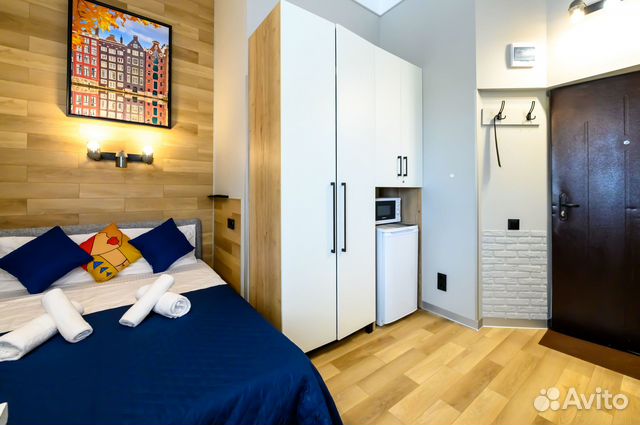 

Квартира-студия, 18 м², 1 кровать