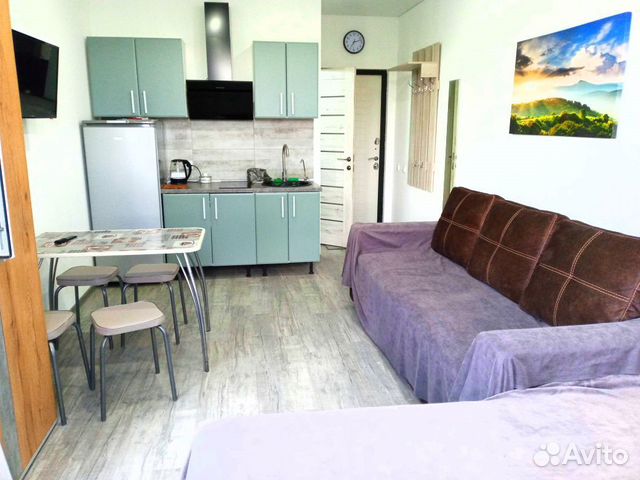 

1-к. квартира, 25 м², 2 кровати