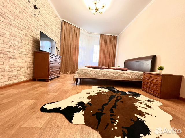 

1-к. квартира, 60 м², 2 кровати