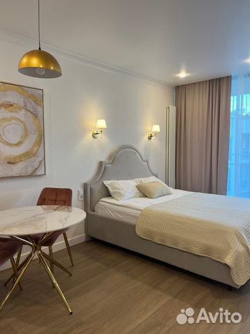 

Квартира-студия, 35 м², 2 кровати