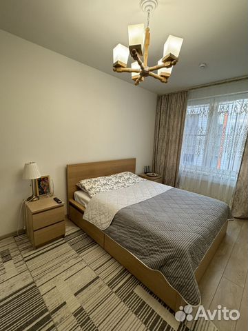 

1-к. квартира, 38 м², 2 кровати
