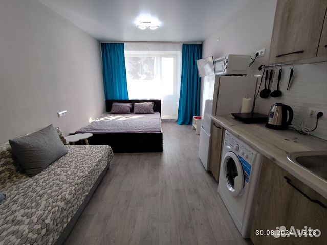 

Квартира-студия, 22 м², 2 кровати