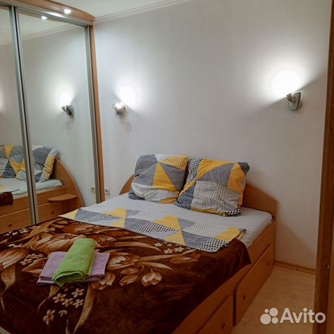 

1-к. квартира, 40 м², 3 кровати