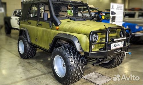 Колесо в сборе с диском Авторос под УАЗ, Нива