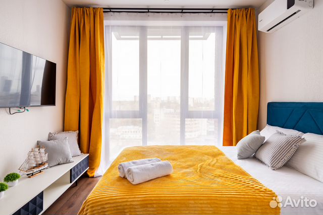 

Квартира-студия, 25 м², 2 кровати
