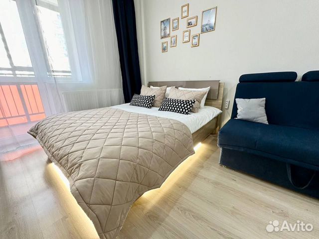 

Квартира-студия, 34,1 м², 2 кровати
