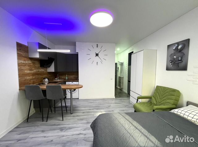 

Квартира-студия, 26 м², 2 кровати