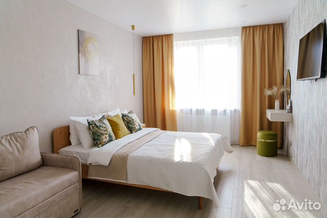

1-к. квартира, 40 м², 2 кровати
