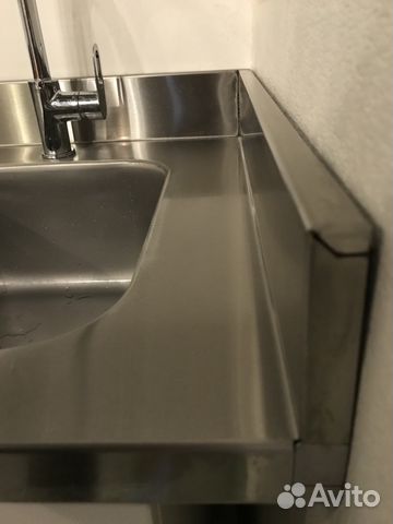 Столешницы для кухни из нержавеющей стали на заказ
