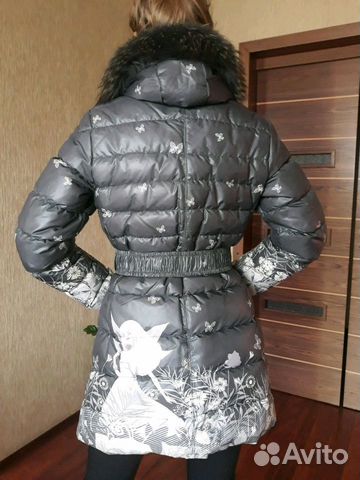 Женский теплый пуховик