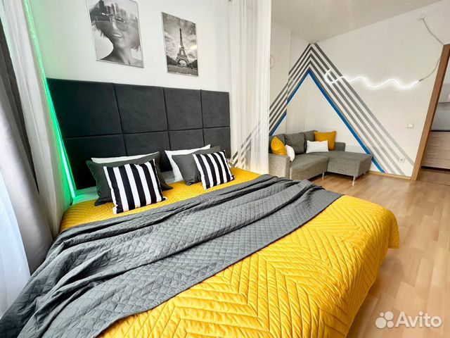 

1-к. квартира, 43,1 м², 2 кровати