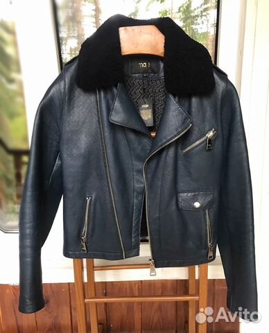 Кожаная куртка косуха Maje оригинал