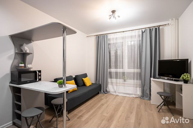 

Квартира-студия, 20 м², 1 кровать