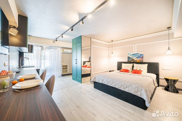 

Квартира-студия, 24 м², 2 кровати
