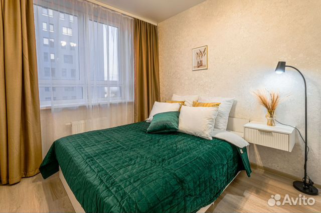 

1-к. квартира, 39 м², 2 кровати