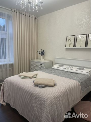 

2-к. квартира, 52 м², 2 кровати