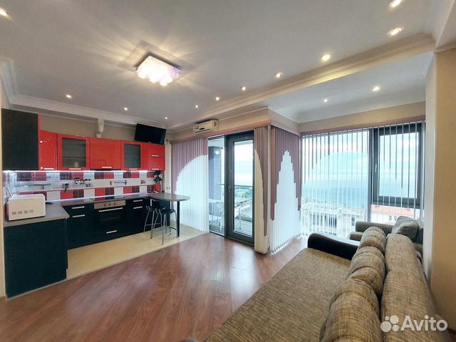 

Квартира-студия, 40 м², 2 кровати