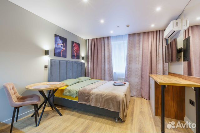 

Квартира-студия, 20 м², 1 кровать