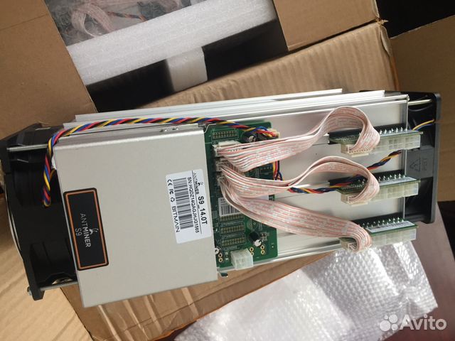 Asic Antminer S9-13,5T/h +блок питания.В Ульяновск