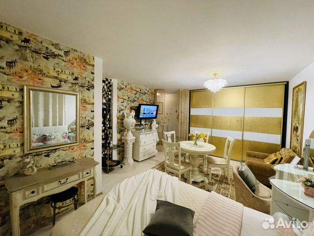 

Квартира-студия, 32 м², 2 кровати