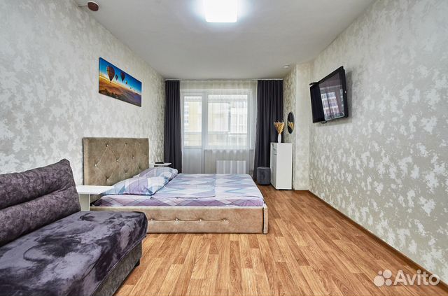 

1-к. квартира, 40 м², 2 кровати