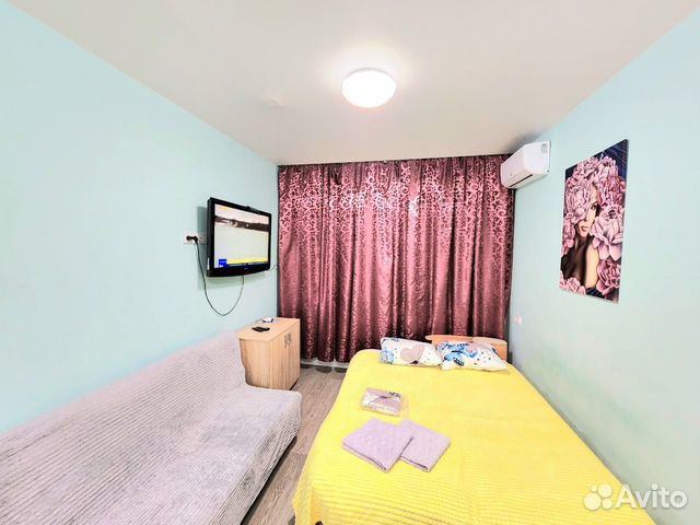 

Квартира-студия, 24 м², 2 кровати