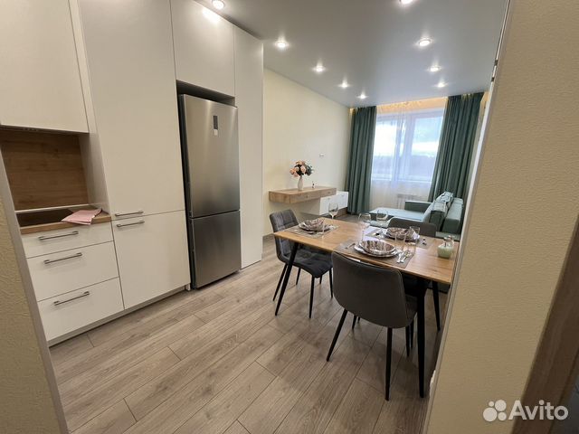 

1-к. квартира, 38 м², 2 кровати
