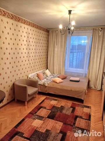 

1-к. квартира, 32 м², 2 кровати