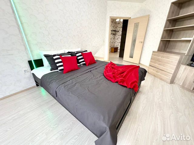 

1-к. квартира, 43,6 м², 2 кровати