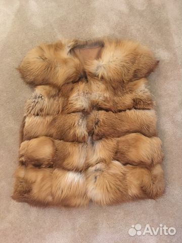 Жилет из лисы