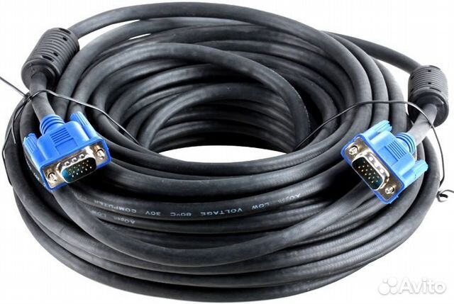 Кабель VGA 10 метров. Новый