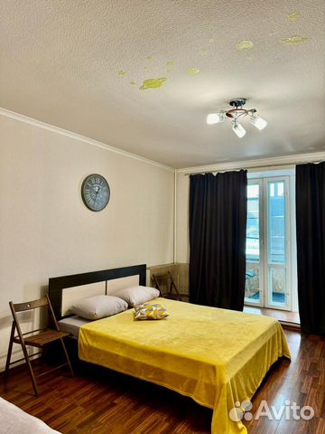

1-к. квартира, 45 м², 2 кровати