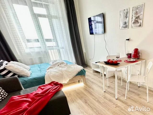

Квартира-студия, 36,6 м², 2 кровати