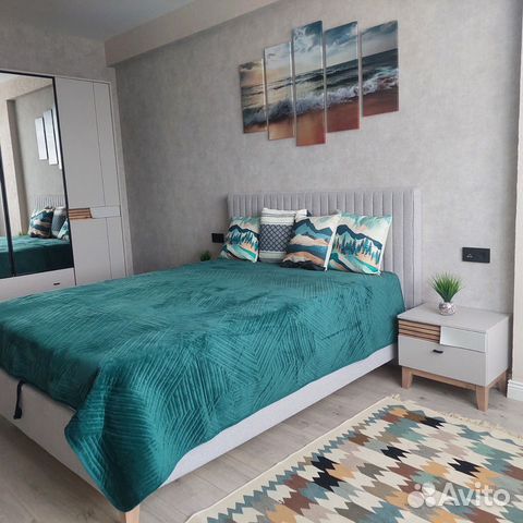 

1-к. квартира, 46,5 м², 3 кровати