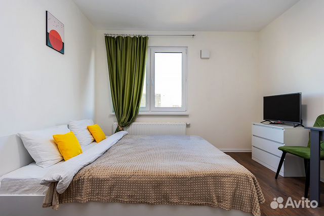 

Квартира-студия, 24 м², 1 кровать