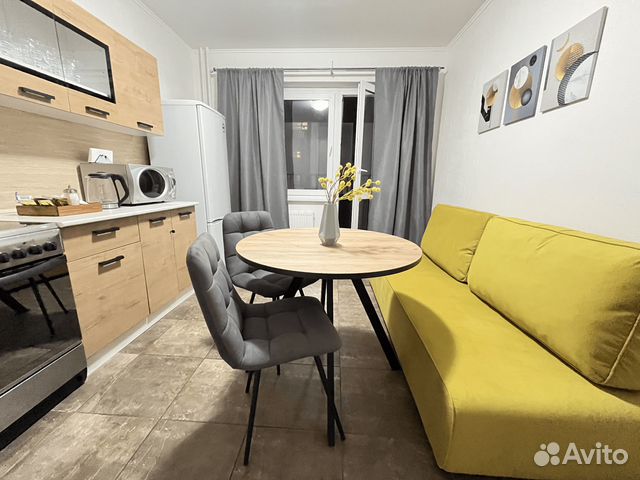 

1-к. квартира, 35 м², 2 кровати