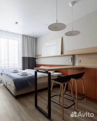 

Квартира-студия, 18 м², 1 кровать