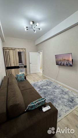 

1-к. квартира, 50 м², 2 кровати