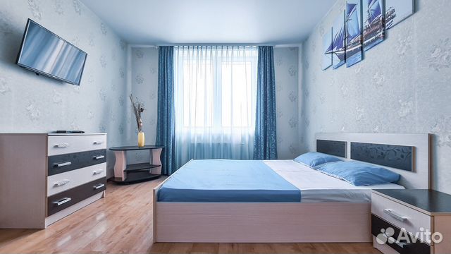 

1-к. квартира, 42 м², 2 кровати