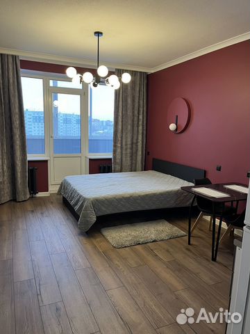 

Квартира-студия, 30 м², 2 кровати