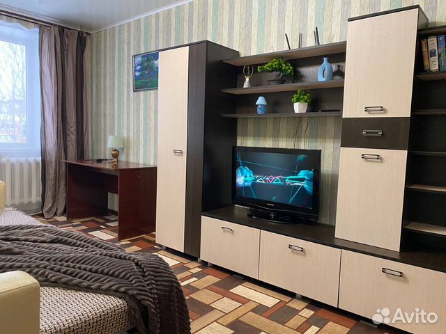 

1-к. квартира, 37 м², 2 кровати