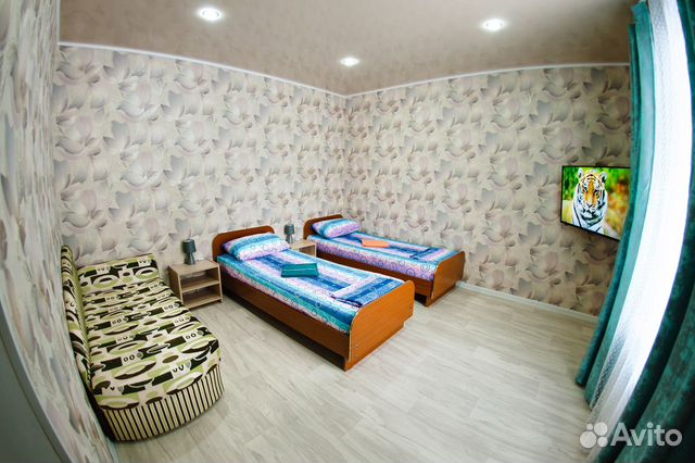 

1-к. квартира, 27 м², 3 кровати