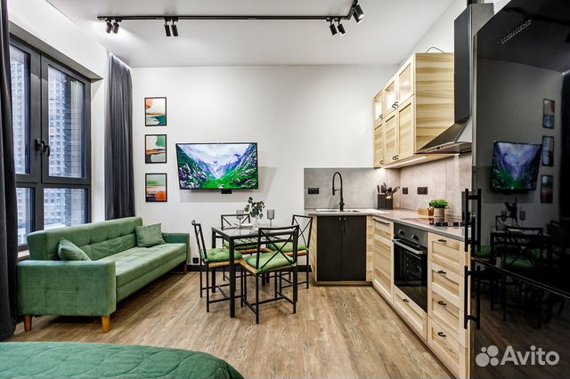 

Квартира-студия, 31 м², 2 кровати