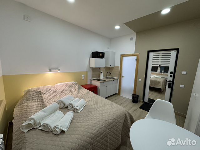 

Квартира-студия, 13,9 м², 1 кровать