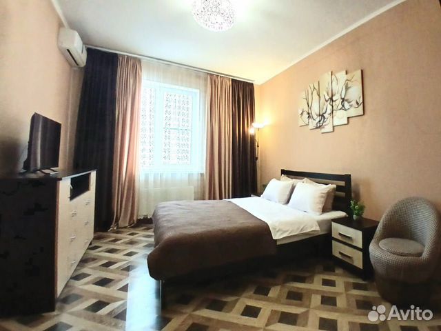 

1-к. квартира, 45 м², 2 кровати