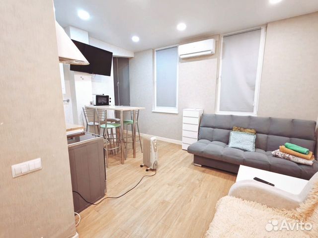 

Квартира-студия, 23 м², 2 кровати