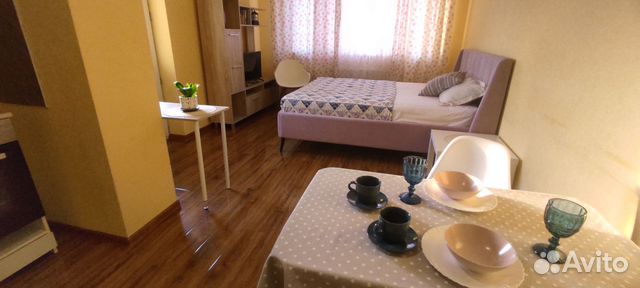 

Квартира-студия, 28,5 м², 2 кровати