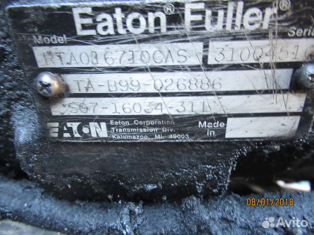 АКПП Eaton rtao16710CAS Фредлайнер Центури