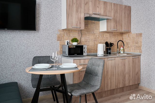 

Квартира-студия, 28 м², 2 кровати