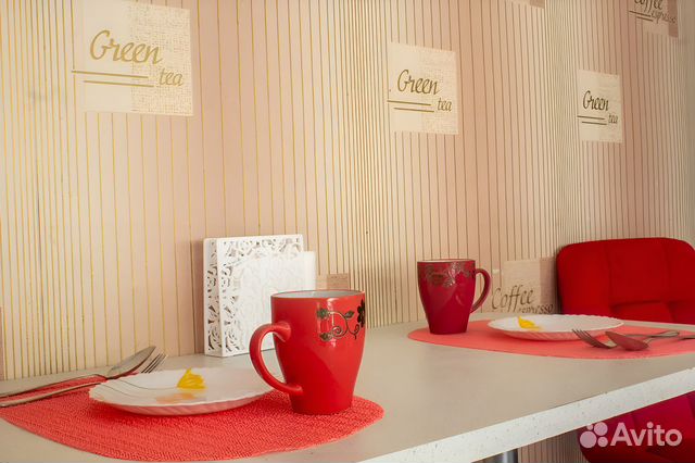 

1-к. квартира, 38 м², 2 кровати